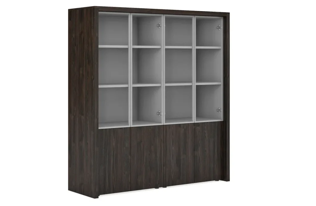 Композиция 2 шкафа комбинированных с декоративной обвязкой Directoria & Moder Эра 1900*628*2067 Directoria & Moder Эра Дуб Термо