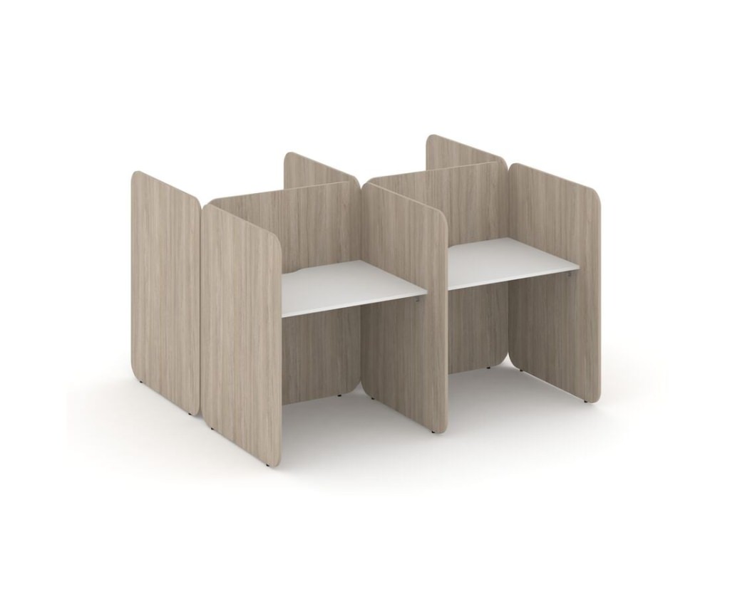 Комплект №5 Рива Колл-центр 1614*1800*1200 Рива Колл-центр Белый Бриллиант/Дуб Аттик