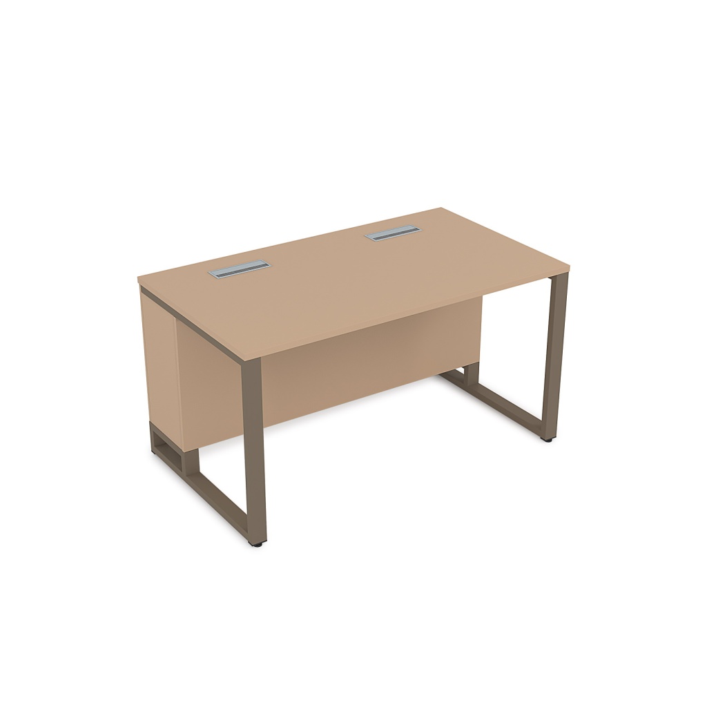 Стол прямой, отдельностоящий Alsav Summit 1400*900*750 Alsav Summit Мокко/Табако металл