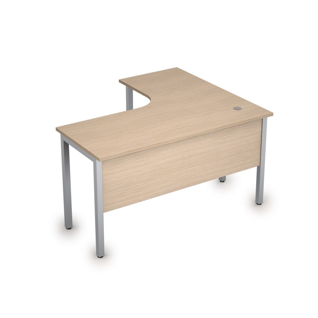 Стол криволинейный, левый Стиль 1400*1200*750 Стиль Дуб