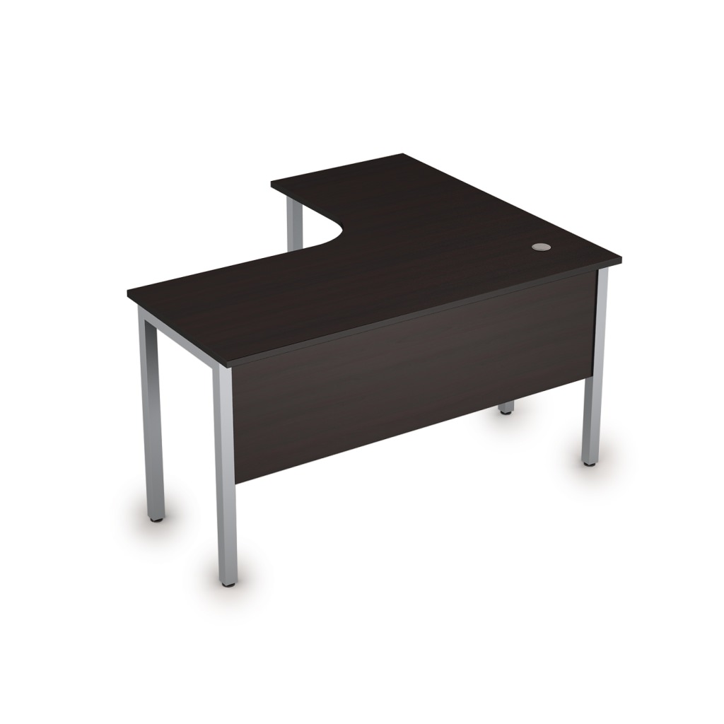 Стол криволинейный, левый Стиль 1400*1200*750 Стиль Венге