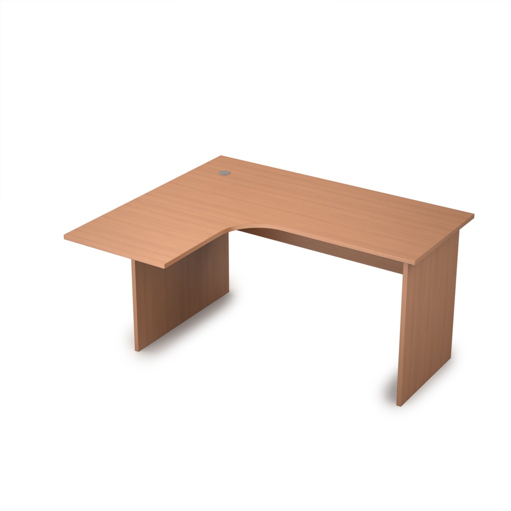 Стол криволинейный, левый Стиль 1400*1200*750 Стиль Бук