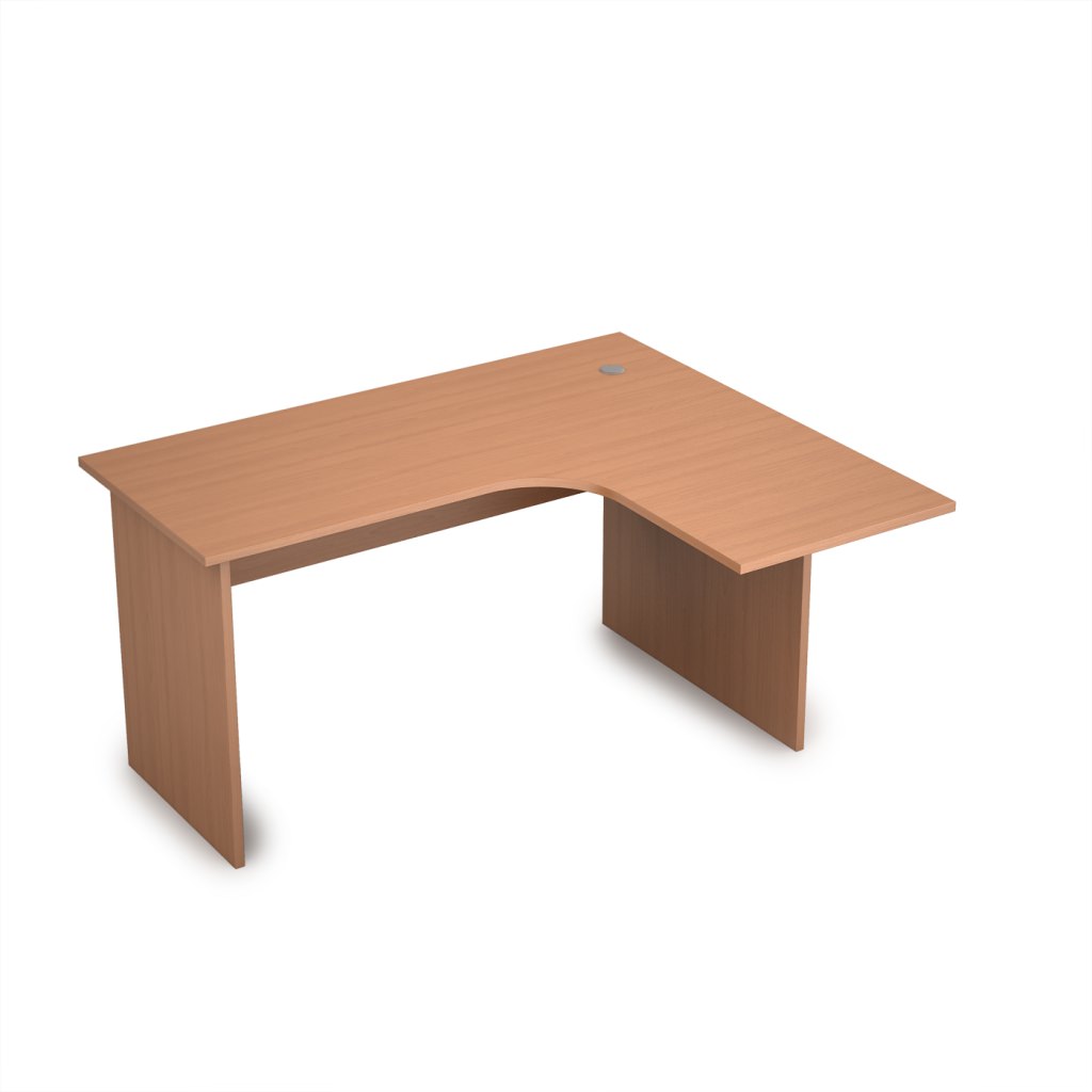 Стол криволинейный, правый Стиль 1400*1200*750 Стиль Бук