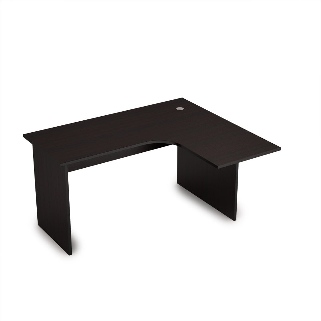 Стол криволинейный, правый Стиль 1400*1200*750 Стиль Венге