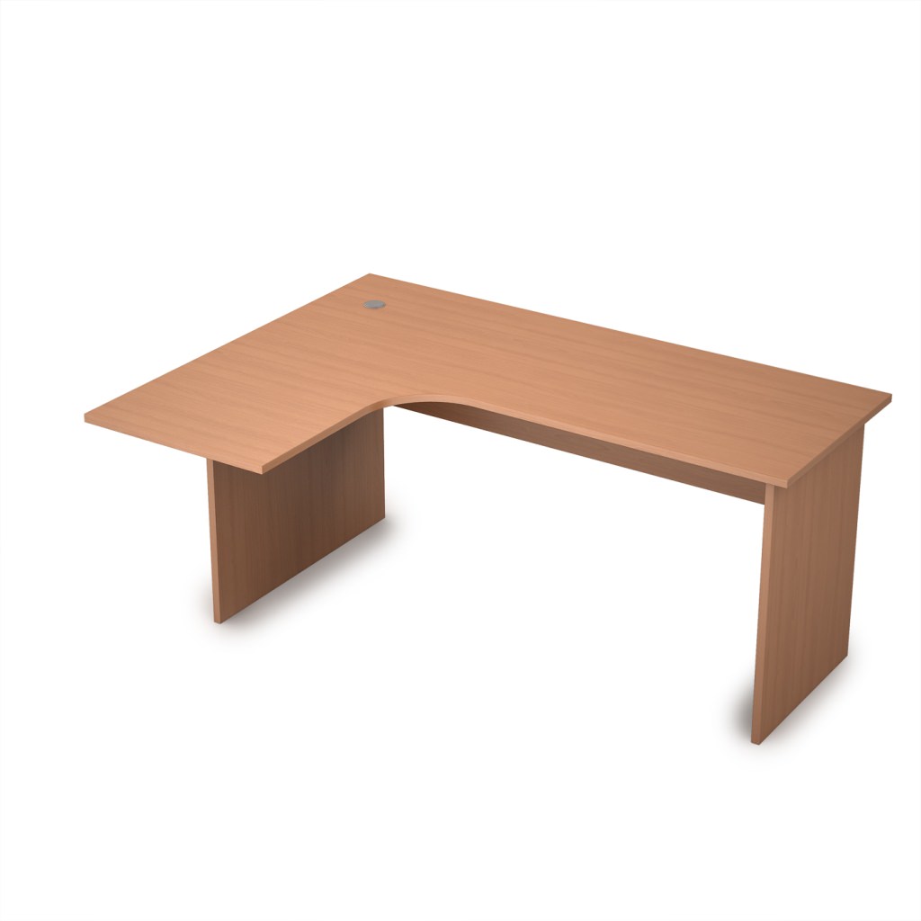 Стол криволинейный, левый Стиль 1600*1200*750 Стиль Бук