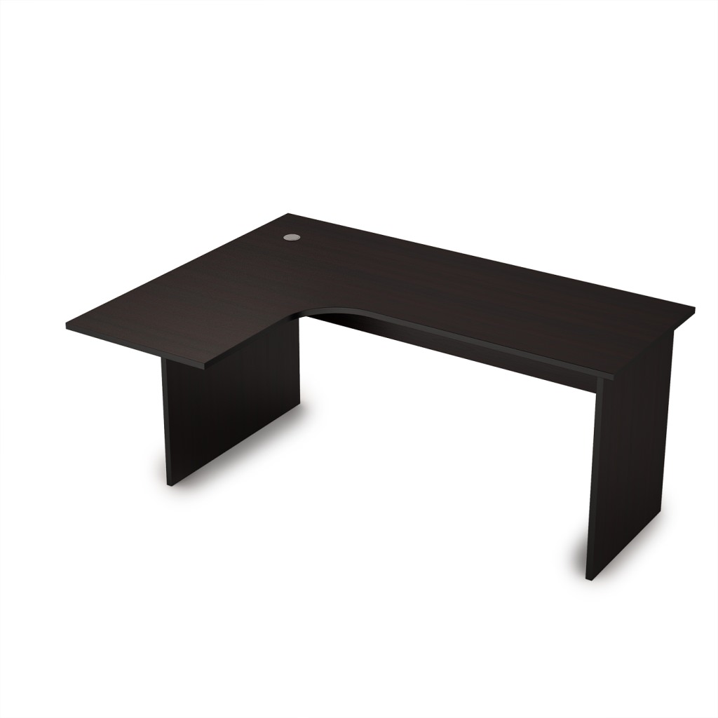 Стол криволинейный, левый Стиль 1600*1200*750 Стиль Венге