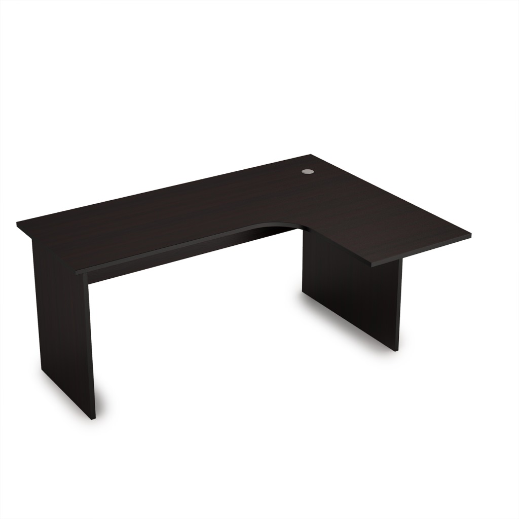 Стол криволинейный, правый Стиль 1600*1200*750 Стиль Венге