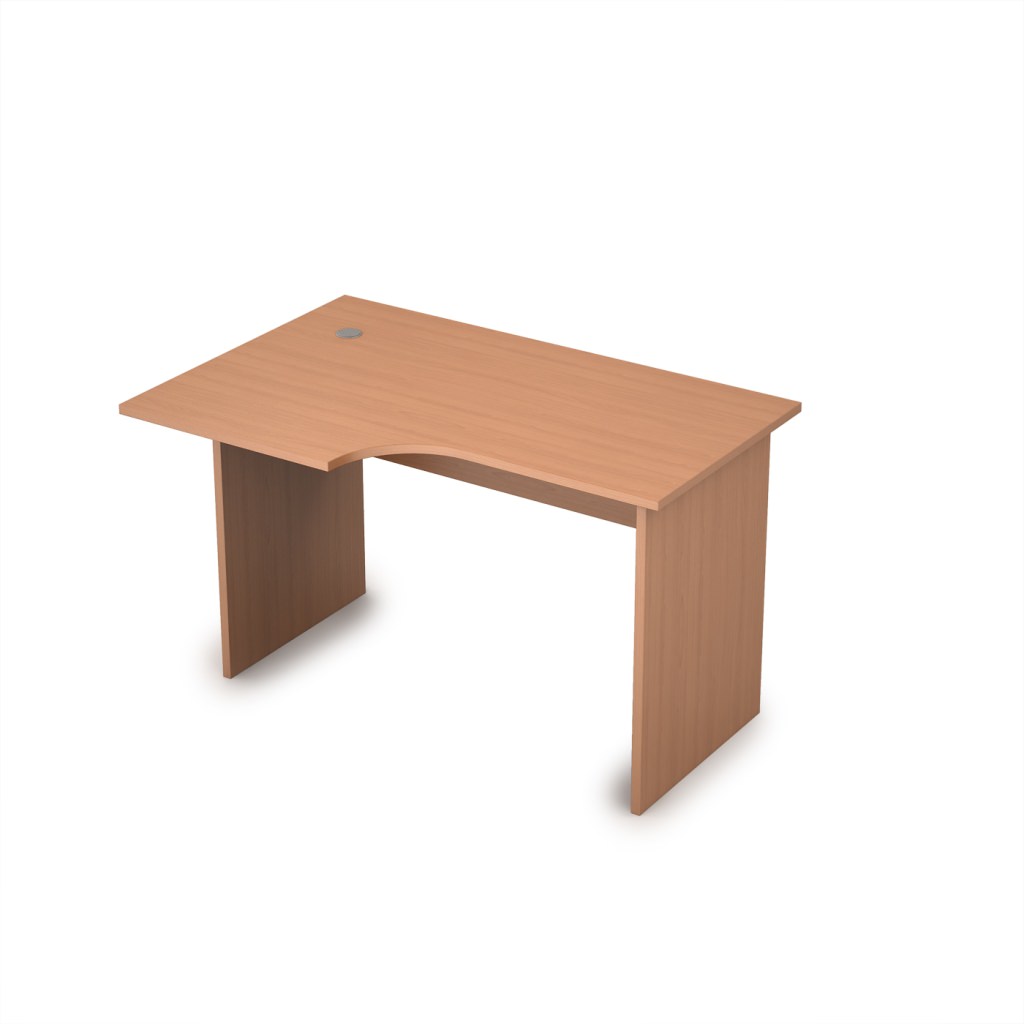 Стол криволинейный, левый Стиль 1200*800*750 Стиль Бук