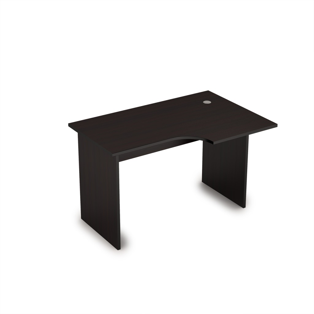 Стол криволинейный, правый Стиль 1200*800*750 Стиль Венге