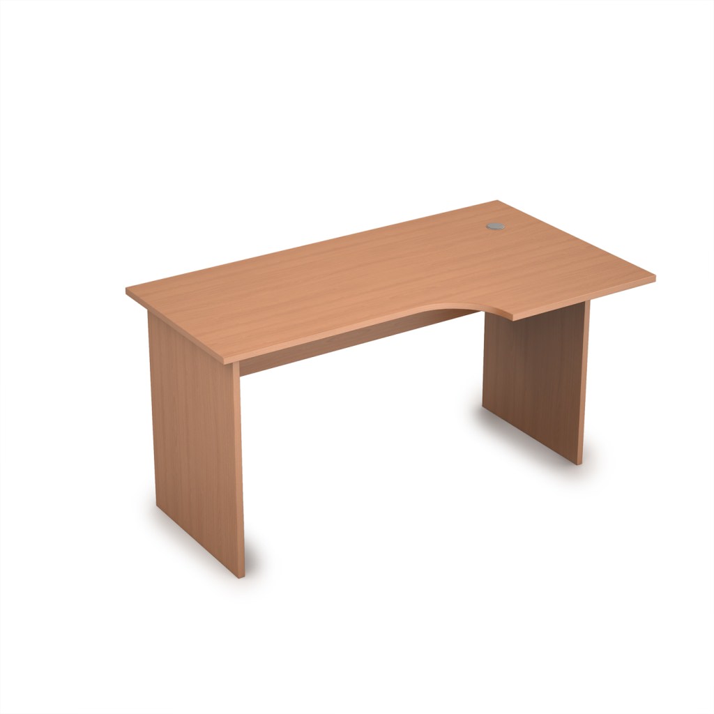 Стол криволинейный, правый Стиль 1400*800*750 Стиль Бук