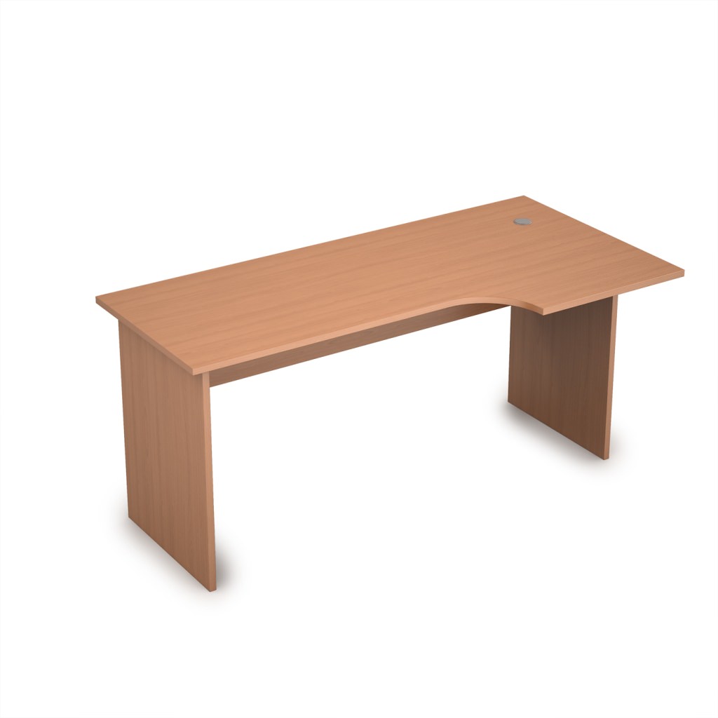 Стол криволинейный, правый Стиль 1600*800*750 Стиль Бук