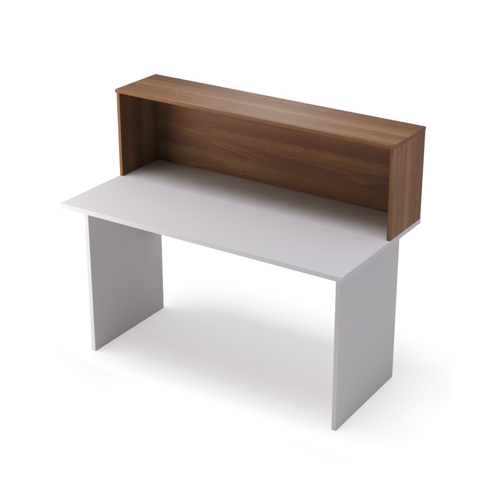 Верхний элемент Стиль ресепшн 1400*300*416 Стиль ресепшн Шамони темный