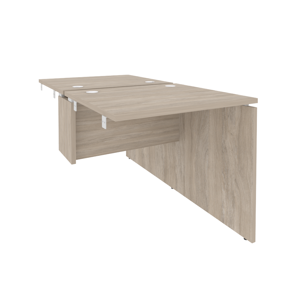 Стол-приставка двойной к опорным элементам