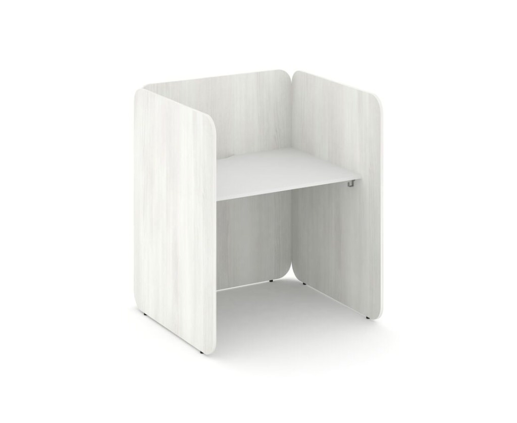 Комплект №11 Рива Колл-центр 1016*909*1200 Рива Колл-центр Белый Бриллиант/Снежная Патина