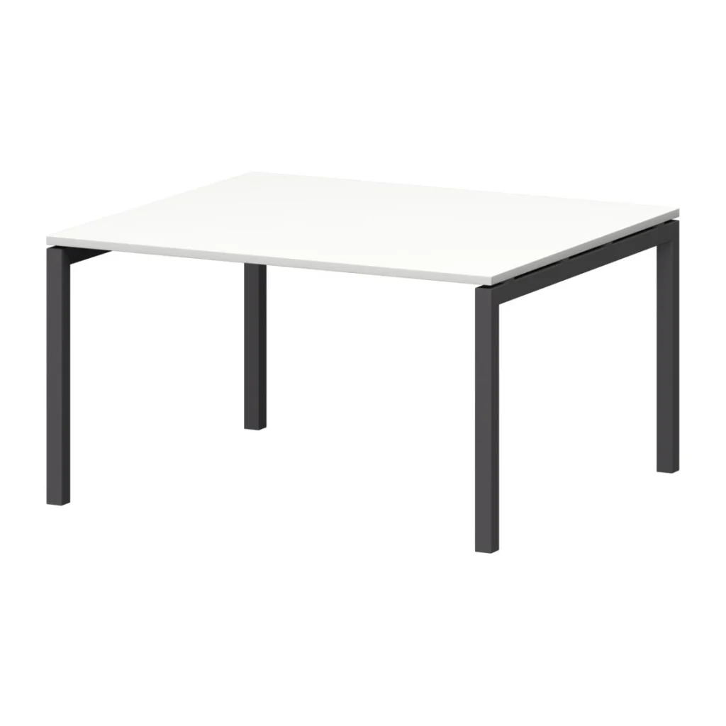 Стол переговорный Смарт 1400*1236*750 Смарт Белый/Антрацит