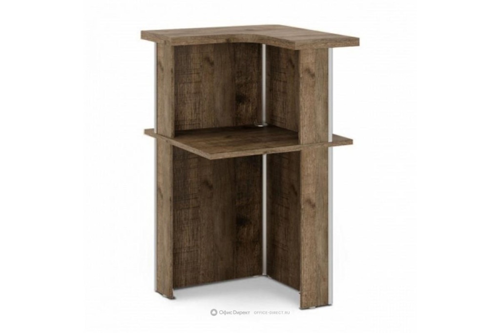 Стойка прямая Vasanta Ресепшен 760*760*1220 Vasanta Ресепшен Дуб Самдал