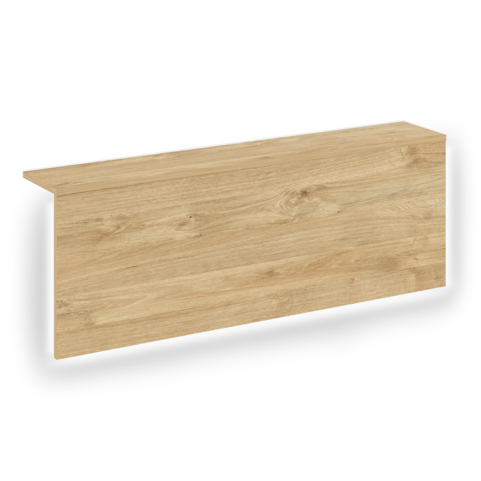 Накладка с подсветкой прямая высокая на 2 модуля O.R-F.MP.V-118