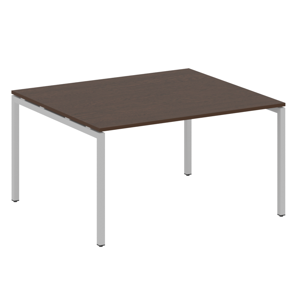 Переговорный стол Метал Систем Куатро 1400*1235*750 Метал Систем Куатро Венге Цаво