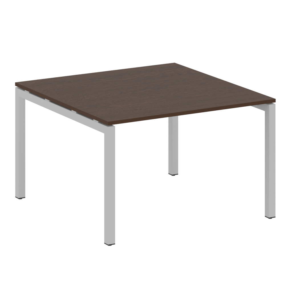 Переговорный стол Метал Систем Куатро 1200*1235*750 Метал Систем Куатро Венге Цаво