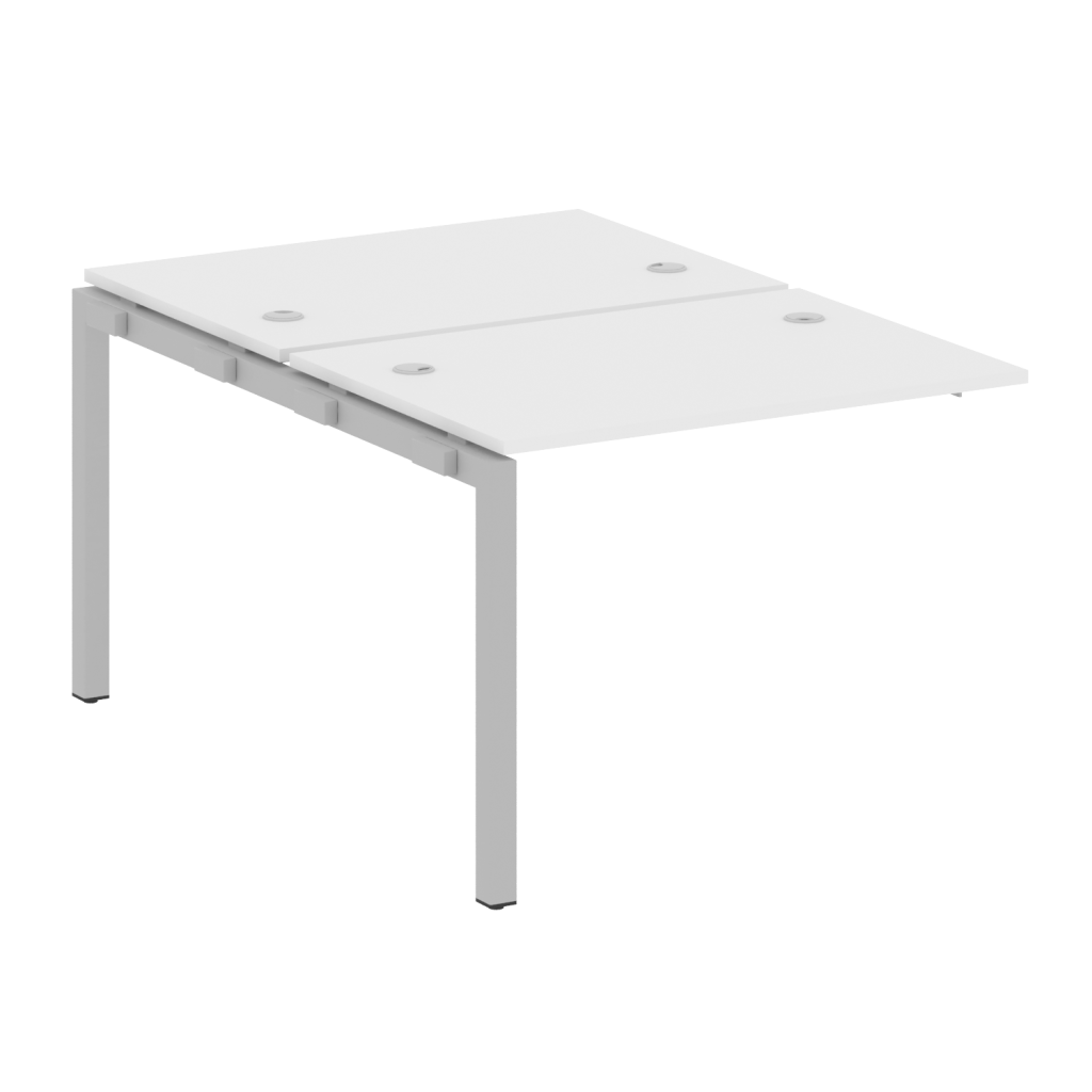 Проходной наборный элемент рабочей станции Метал Систем Куатро 1000*1475*750 Метал Систем Куатро Белый