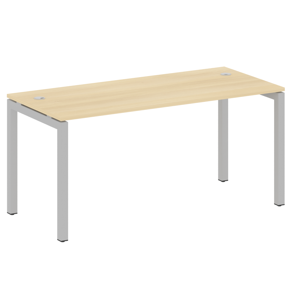 Стол письменный Метал Систем Куатро 1600*720*750 Метал Систем Куатро Акация Лорка