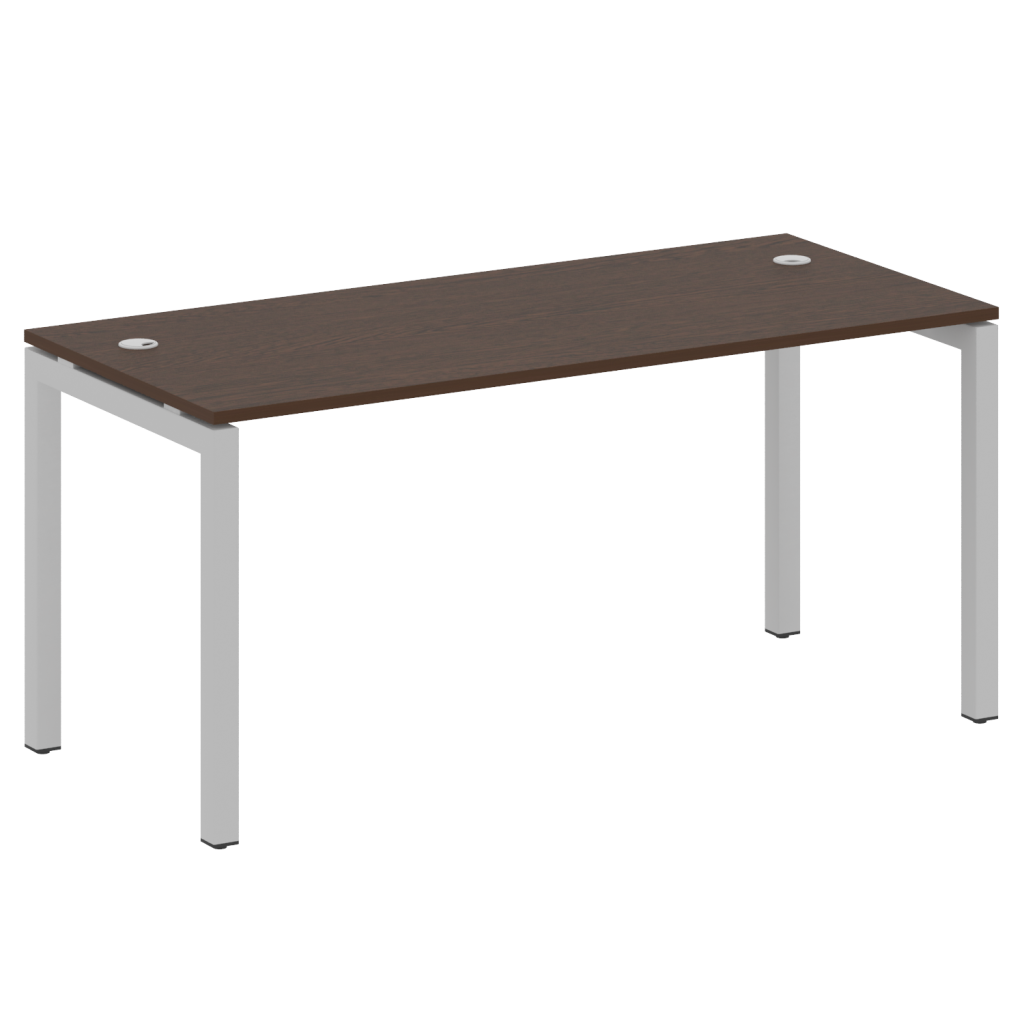 Стол письменный Метал Систем Куатро 1600*720*750 Метал Систем Куатро Венге Цаво