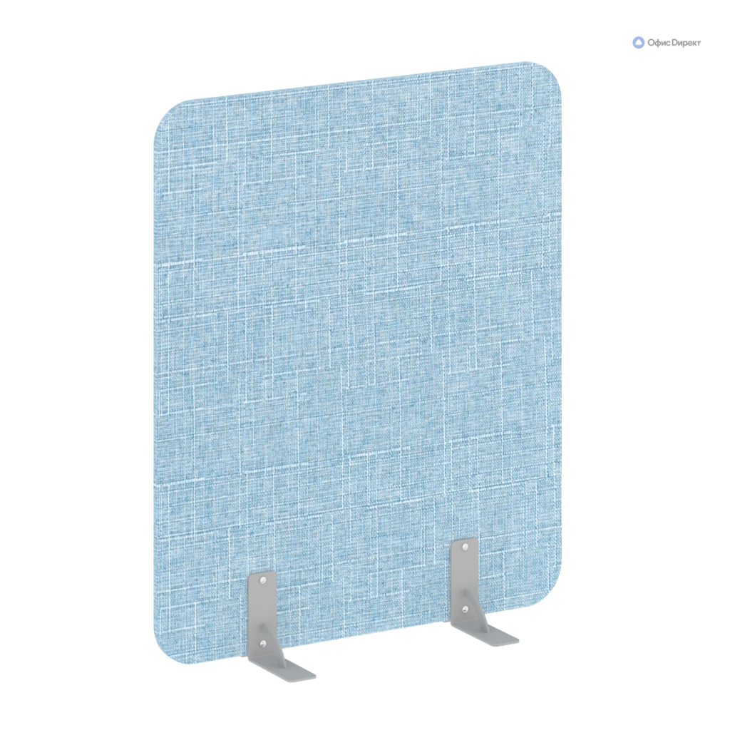 Перегородки на металлических опорах на фетровых подпятниках