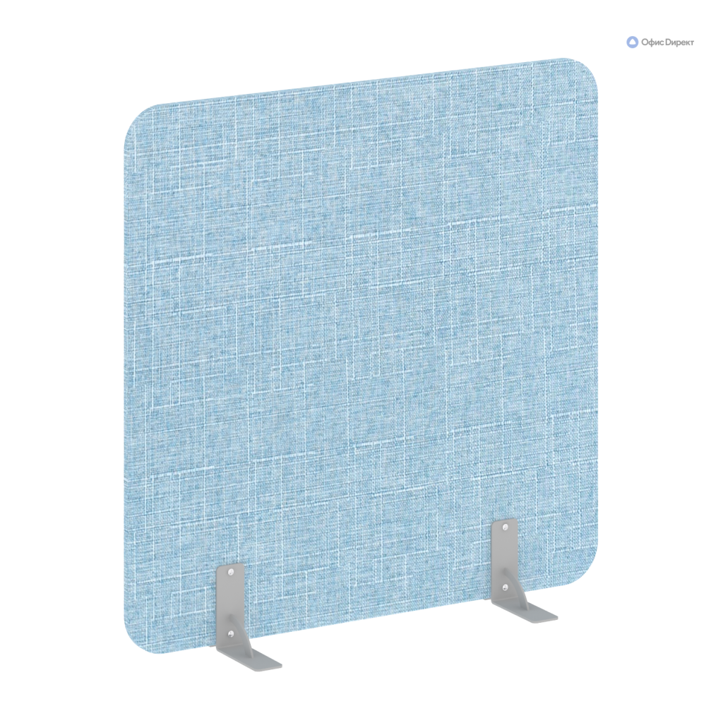 Перегородки на металлических опорах на фетровых подпятниках