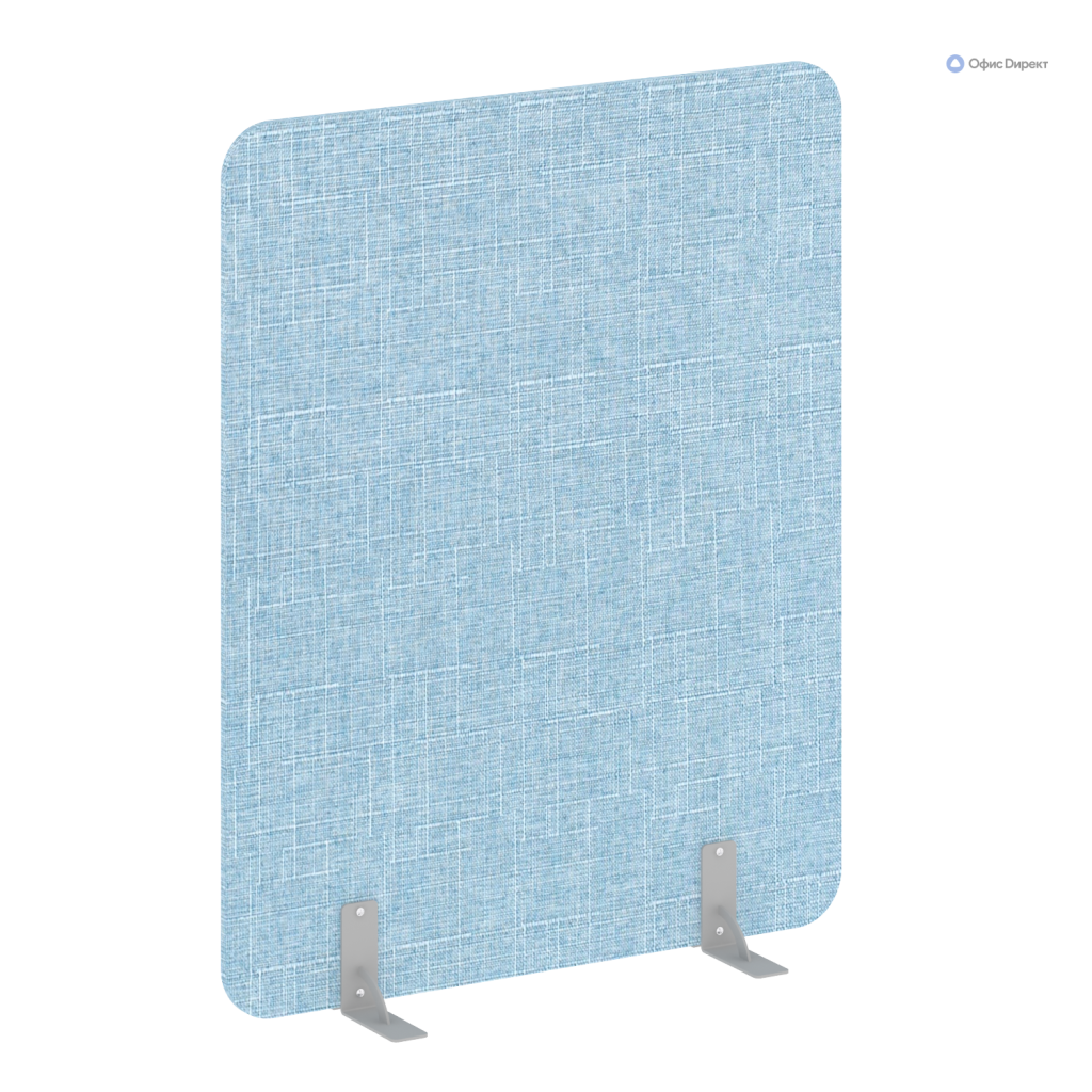 Перегородки на металлических опорах на фетровых подпятниках