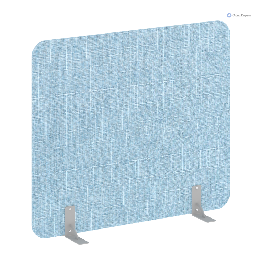 Перегородки на металлических опорах на фетровых подпятниках