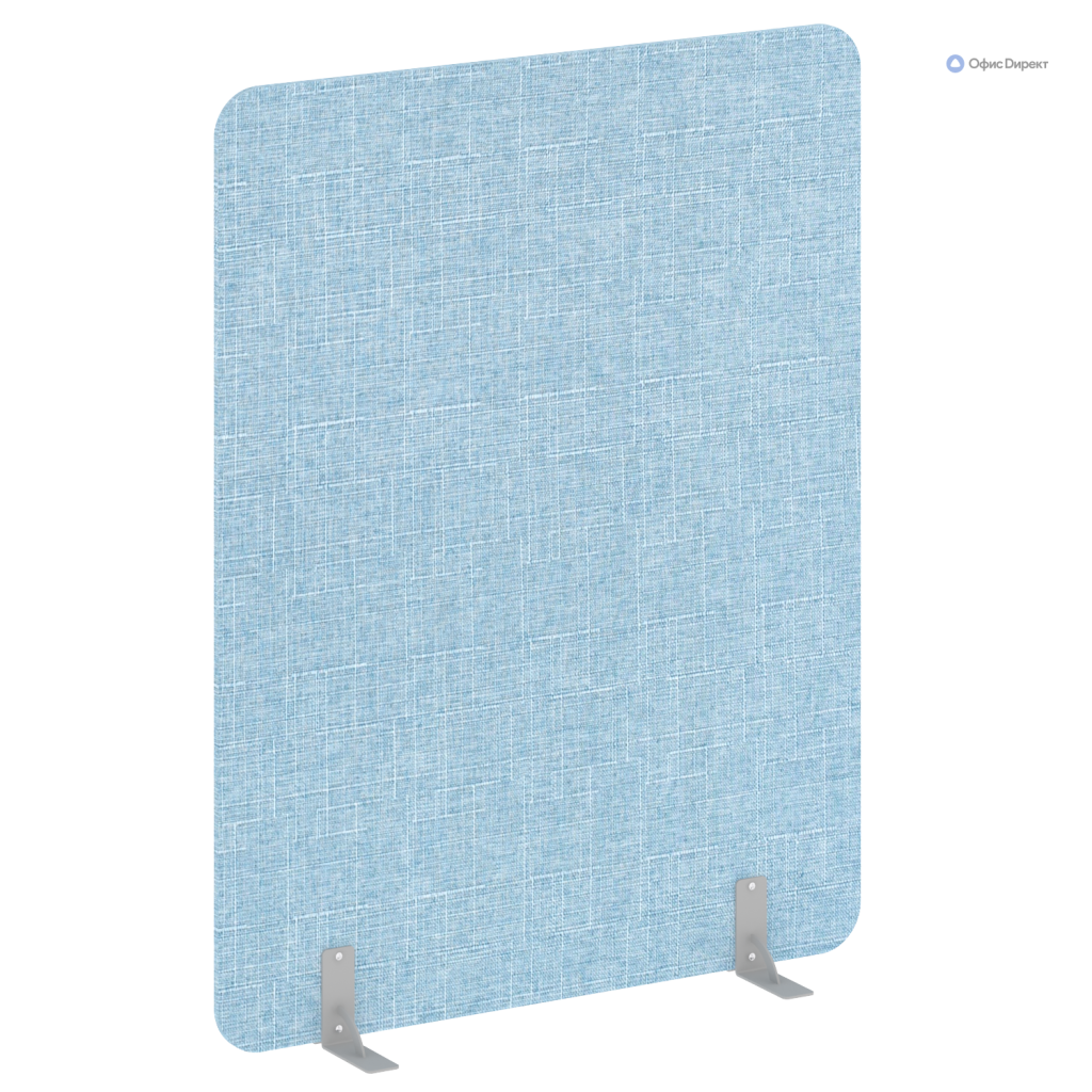 Перегородки на металлических опорах на фетровых подпятниках