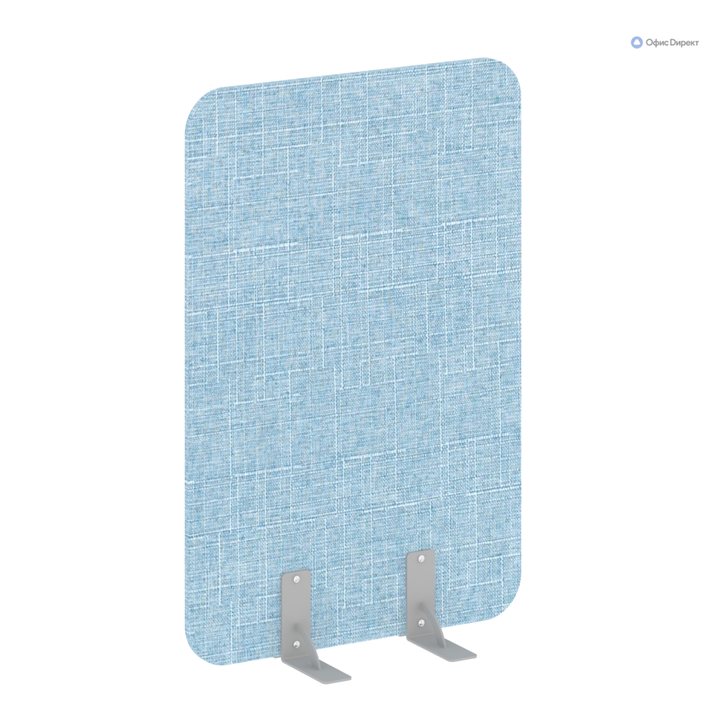 Перегородки на металлических опорах на фетровых подпятниках