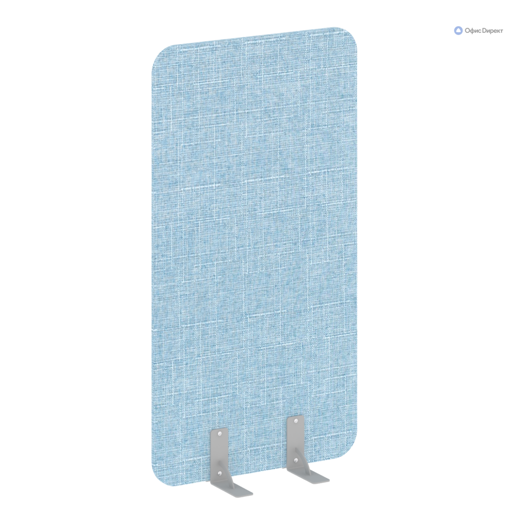 Перегородки на металлических опорах на фетровых подпятниках