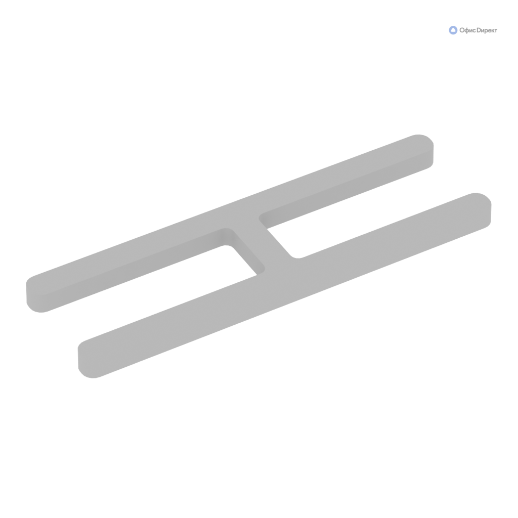 Комплект соединителей прямых Перегородки Р-лайн 107**32 Перегородки Р-лайн Металлик