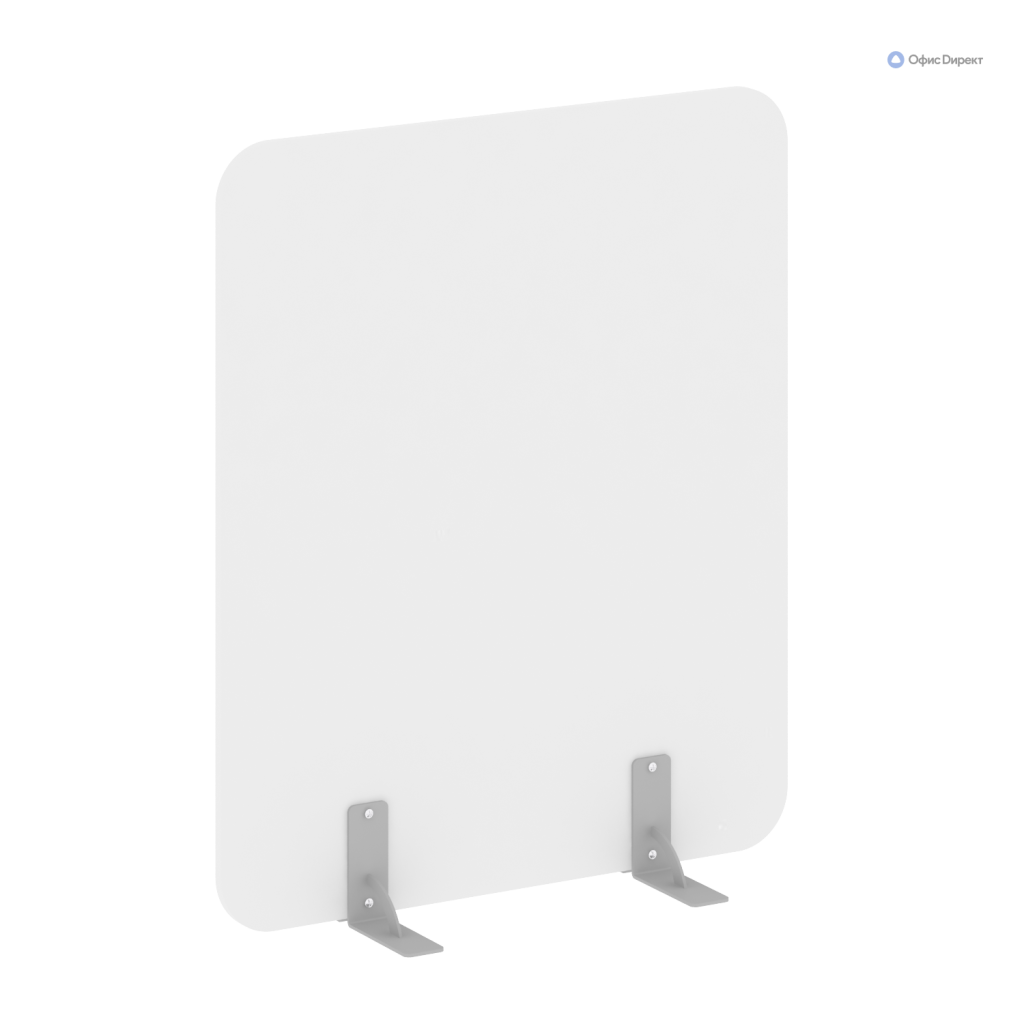 Перегородки на металлических опорах на фетровых подпятниках Перегородки Р-лайн 1000**1200 Перегородки Р-лайн Белый Бриллиант