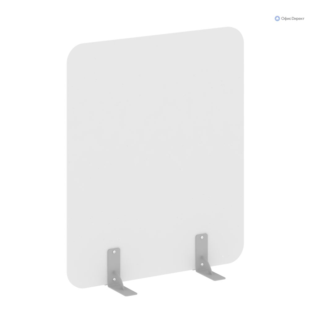 Перегородки на металлических опорах на фетровых подпятниках Перегородки Р-лайн 1000**1200 Перегородки Р-лайн Белый