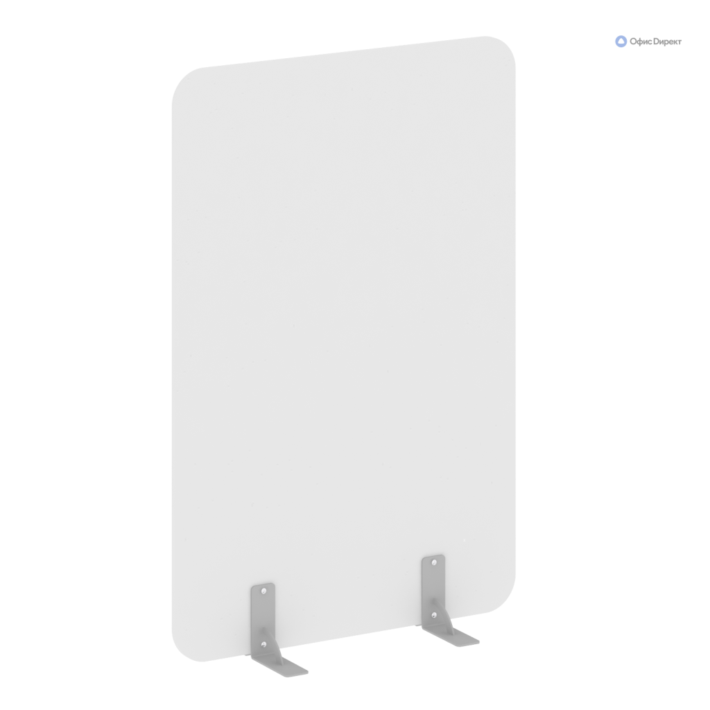 Перегородки на металлических опорах на фетровых подпятниках Перегородки Р-лайн 1000**1500 Перегородки Р-лайн Белый