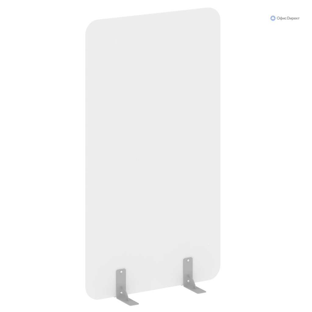 Перегородки на металлических опорах на фетровых подпятниках Перегородки Р-лайн 1000**1800 Перегородки Р-лайн Белый Бриллиант