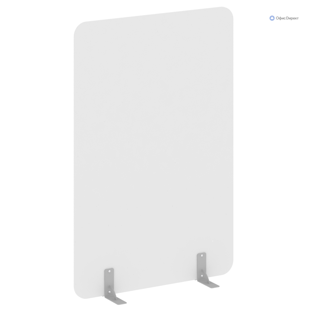 Перегородки на металлических опорах на фетровых подпятниках Перегородки Р-лайн 1200**1800 Перегородки Р-лайн Белый