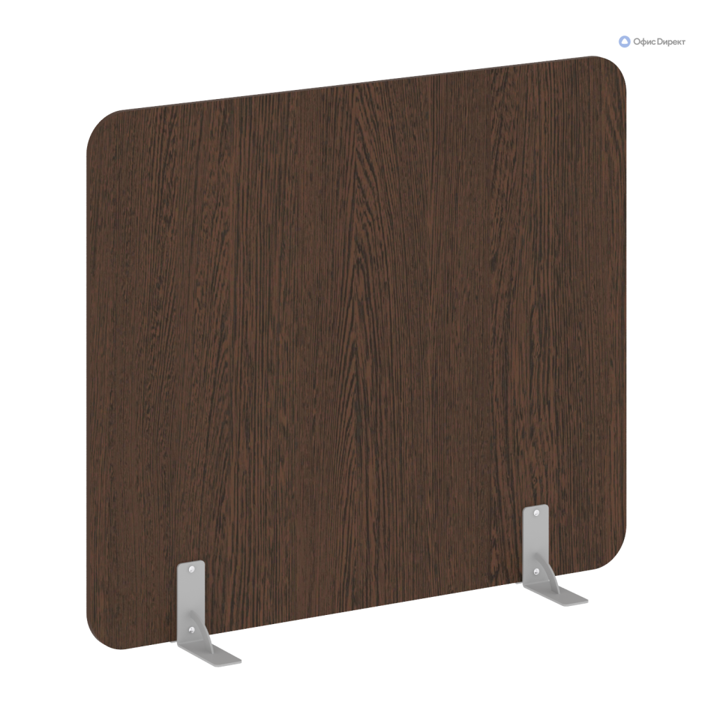 Перегородки на металлических опорах на фетровых подпятниках Перегородки Р-лайн 1400**1200 Перегородки Р-лайн Венге Цаво