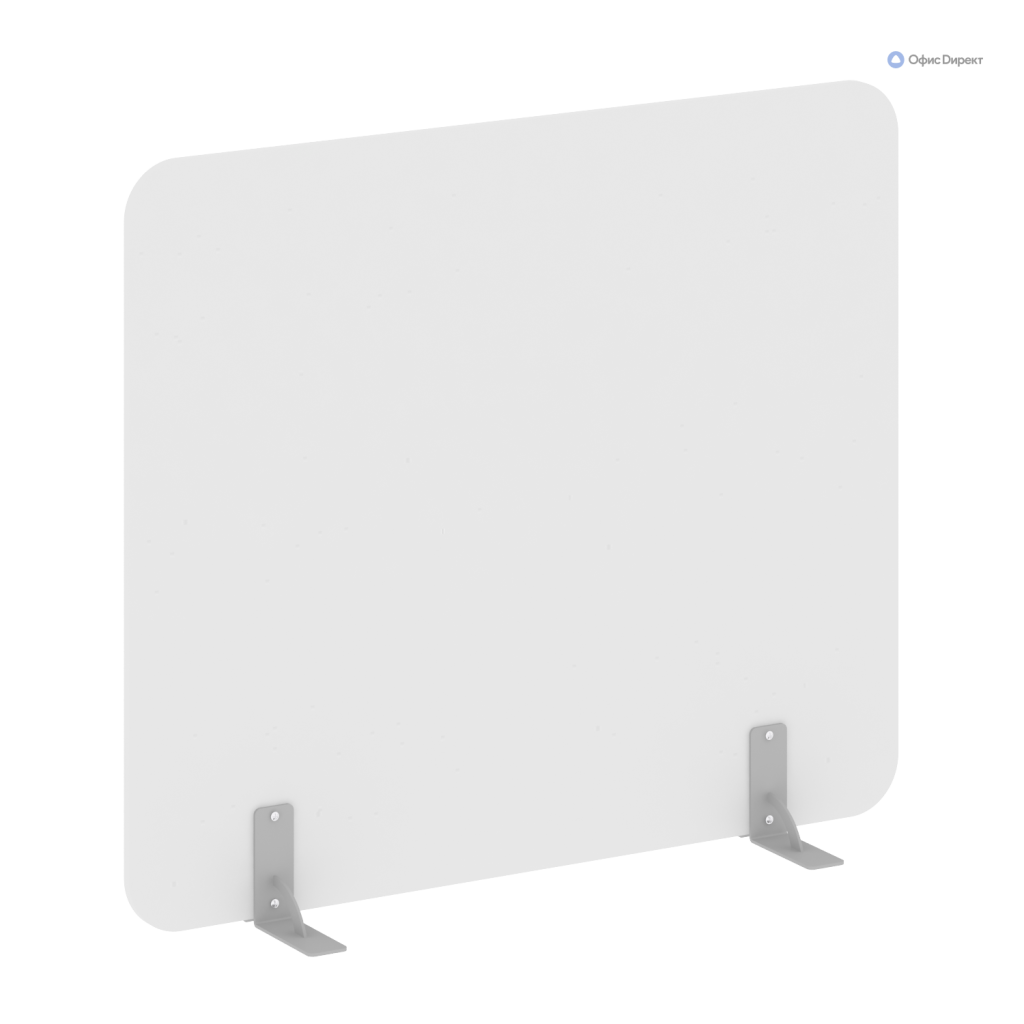 Перегородки на металлических опорах на фетровых подпятниках Перегородки Р-лайн 1400**1200 Перегородки Р-лайн Белый