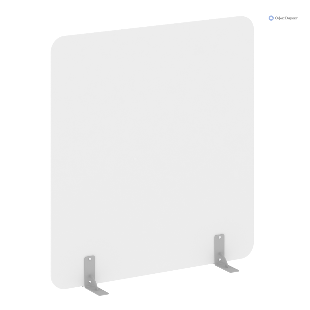 Перегородки на металлических опорах на фетровых подпятниках Перегородки Р-лайн 1400**1500 Перегородки Р-лайн Белый Бриллиант