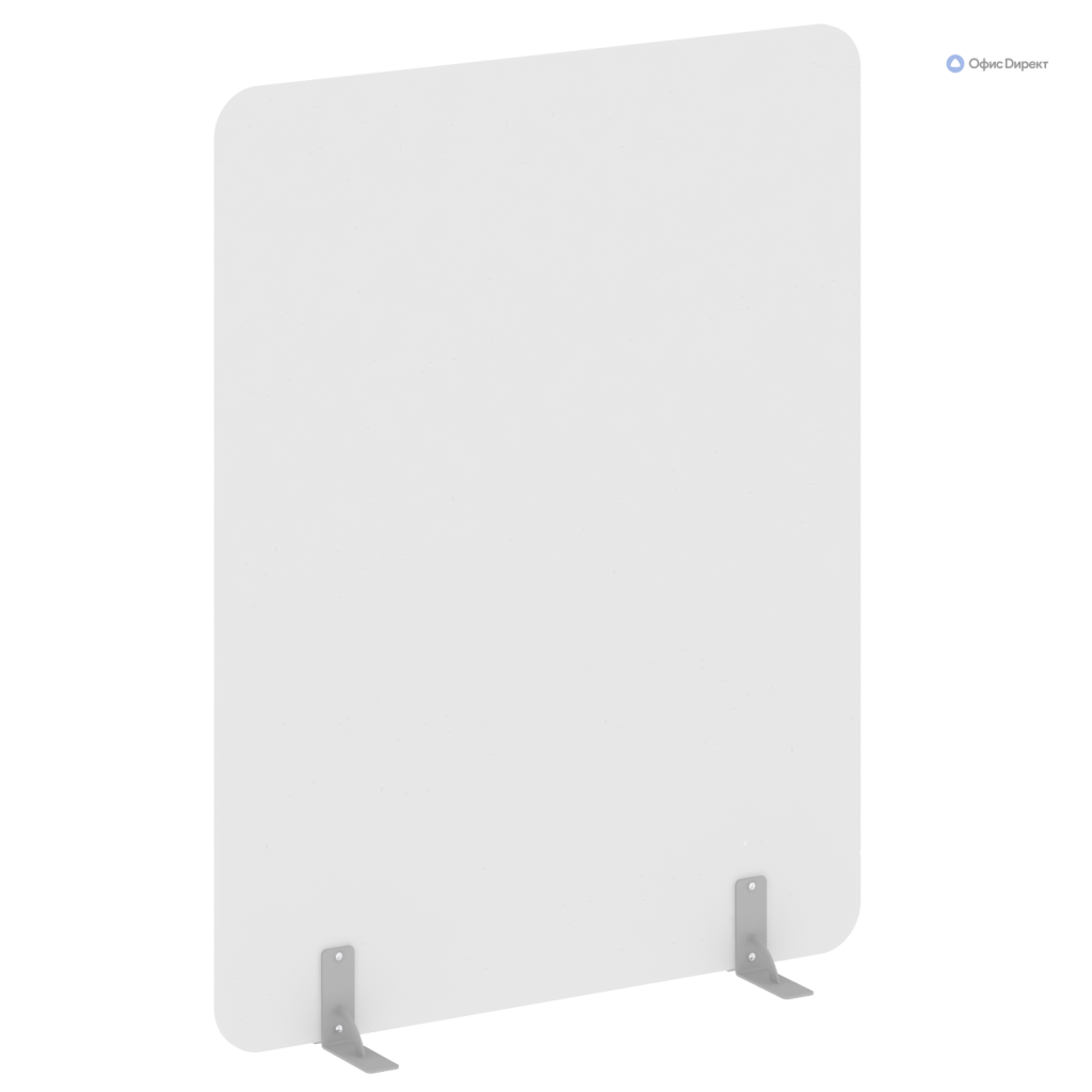 Перегородки на металлических опорах на фетровых подпятниках Перегородки Р-лайн 1400**1800 Перегородки Р-лайн Белый