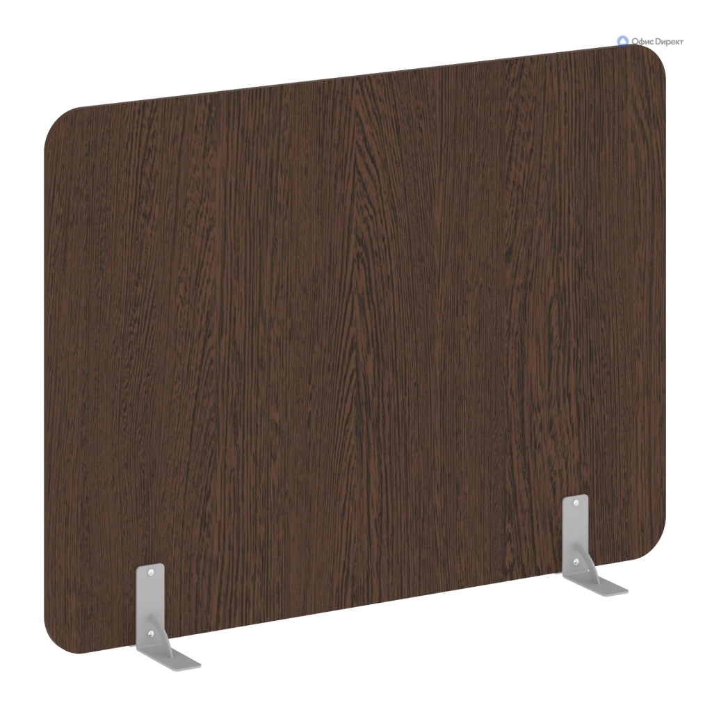 Перегородки на металлических опорах на фетровых подпятниках Перегородки Р-лайн 1600**1200 Перегородки Р-лайн Венге Цаво