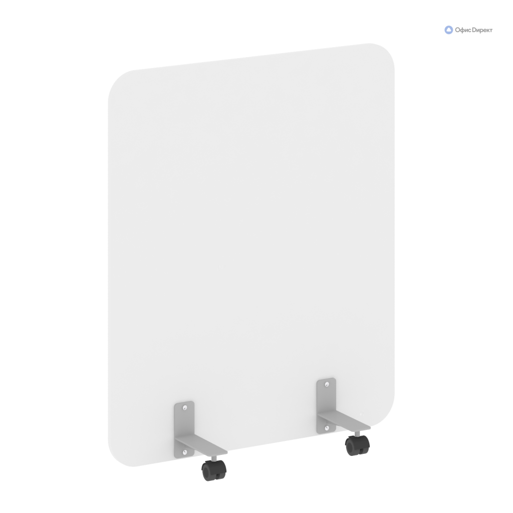 Перегородка на металлических опорах, на роликах Перегородки Р-лайн 1000**1200 Перегородки Р-лайн Белый Бриллиант