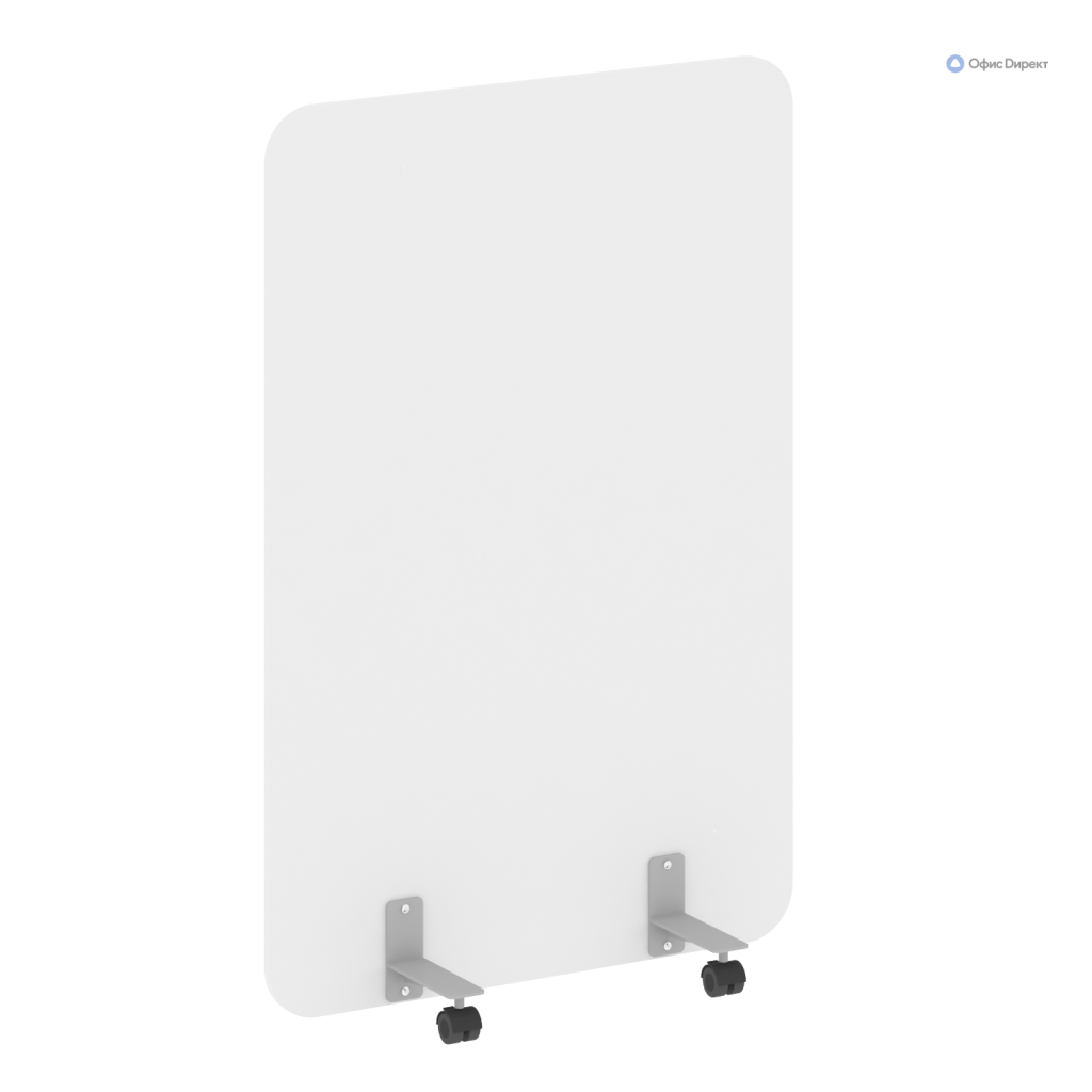 Перегородка на металлических опорах, на роликах Перегородки Р-лайн 1000**1500 Перегородки Р-лайн Белый Бриллиант