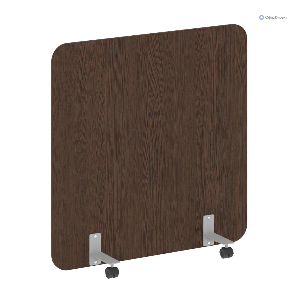 Перегородка на металлических опорах, на роликах Перегородки Р-лайн 1200**1200 Перегородки Р-лайн Венге Цаво