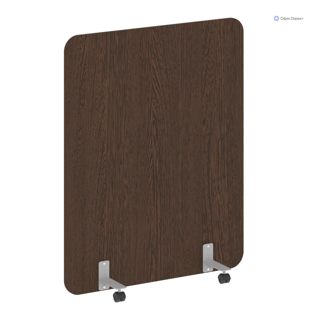 Перегородка на металлических опорах, на роликах Перегородки Р-лайн 1200**1500 Перегородки Р-лайн Венге Цаво