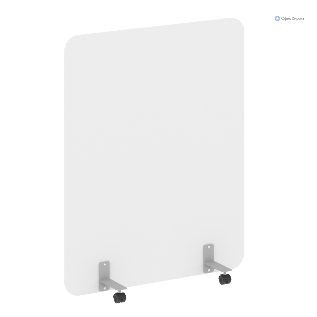 Перегородка на металлических опорах, на роликах Перегородки Р-лайн 1200**1500 Перегородки Р-лайн Белый Бриллиант