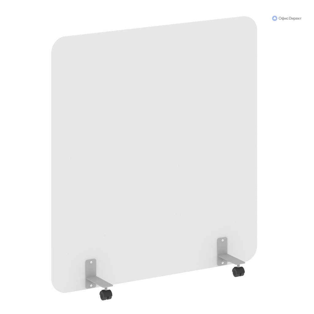 Перегородка на металлических опорах, на роликах Перегородки Р-лайн 1400**1500 Перегородки Р-лайн Белый